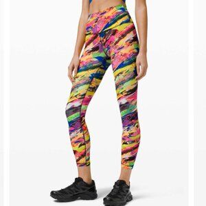 NWT Lululemon Wunder Train High Rise Tight 25" Catalyst Multi Sz 6